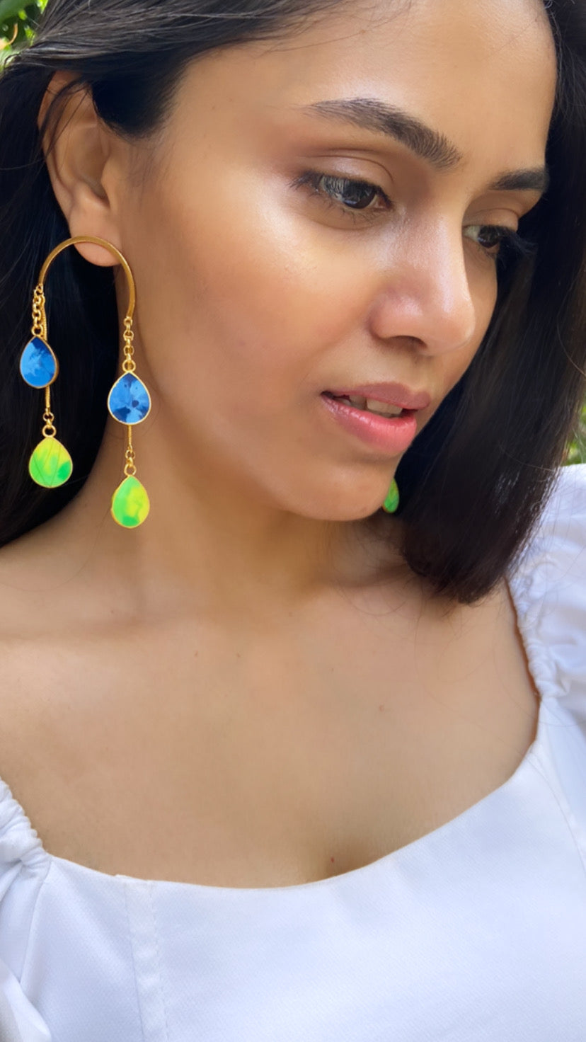 Drops of love earrings