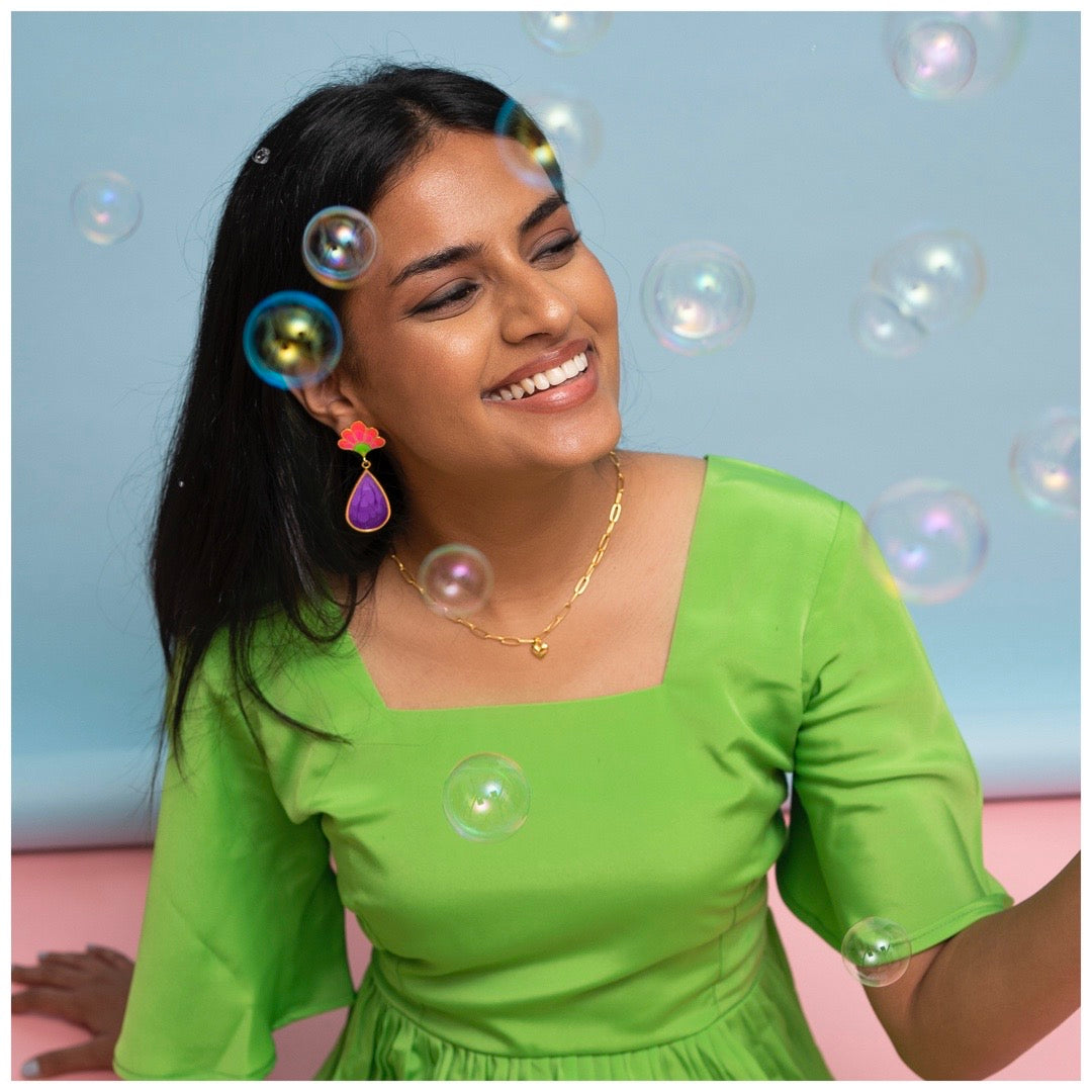 Bloom in love earrings