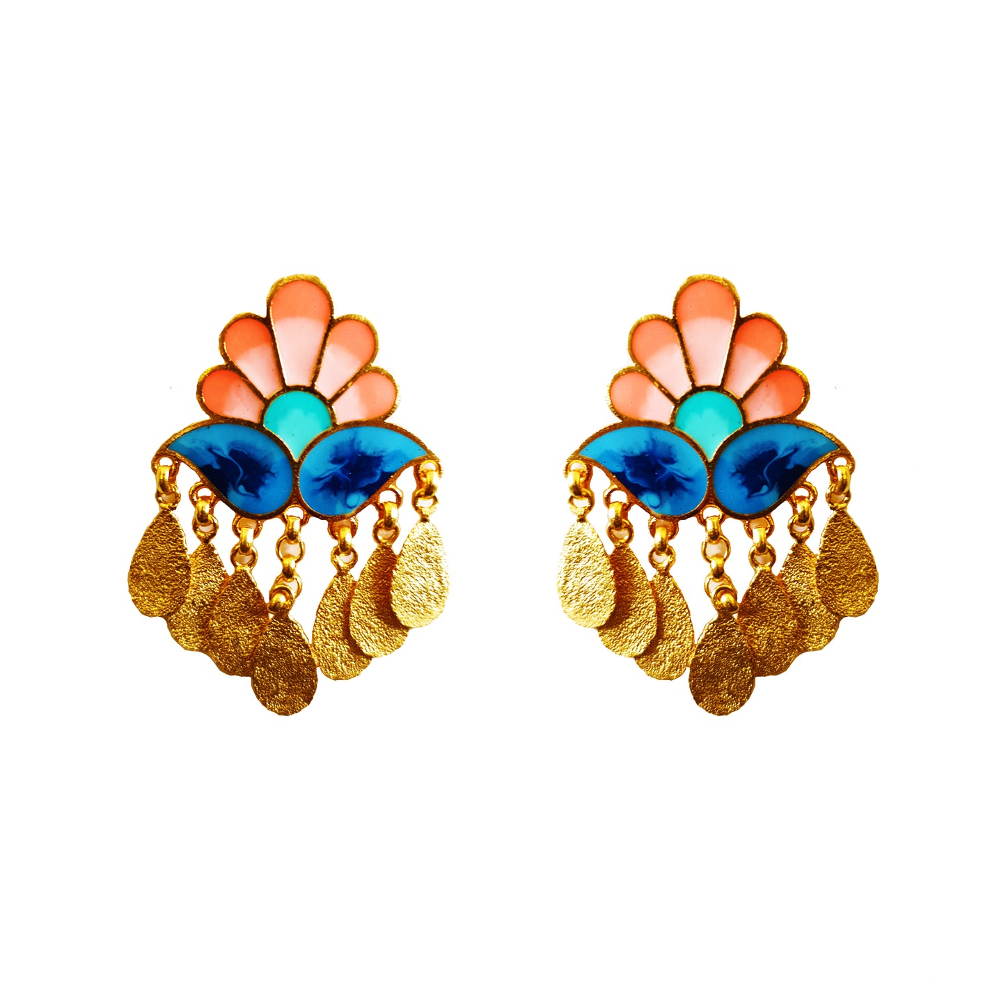 Paisley earrings