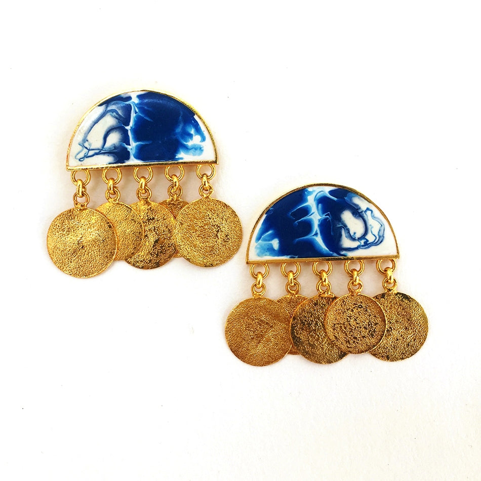 Tie And Dye Earrings
